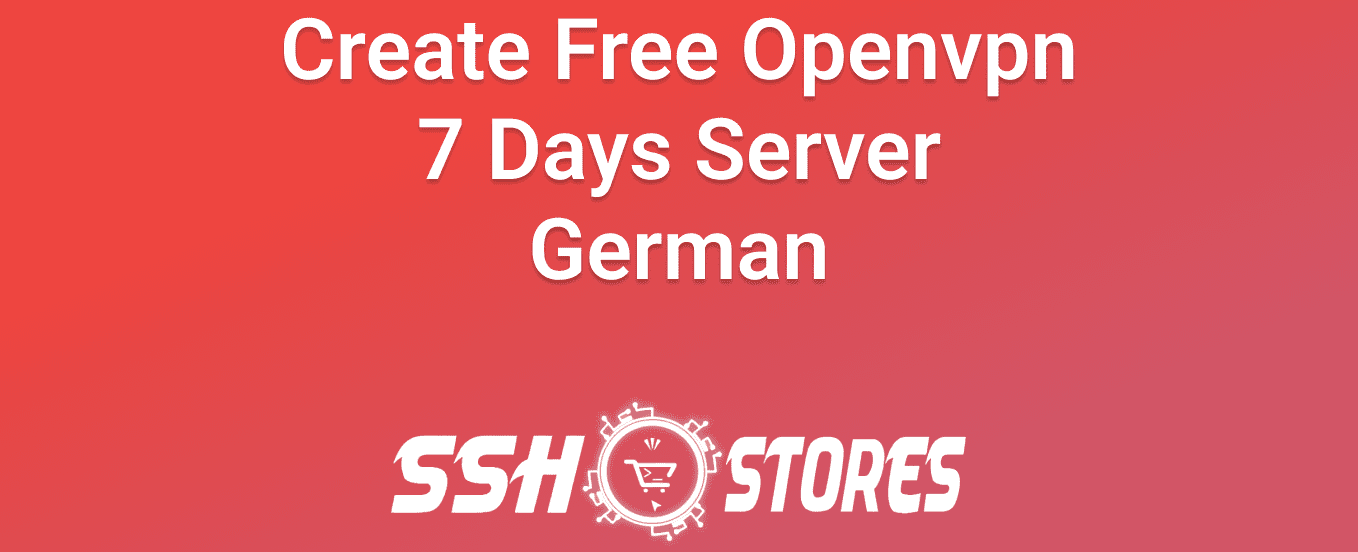 kasket campingvogn bunke Create Free German Openvpn Server 7 Days - Sshtores
